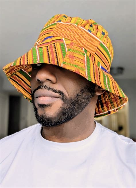 Dupsies Afrofusion Elegance African Print Kente Bucket Hat Dpbh3227