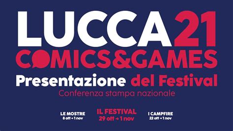 Presentazione Lucca Comics Games 2021 YouTube