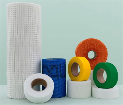 Fiberglass Self Adhesive Mesh Tape Heavy Duty Adhesive Fiberglass Mesh Tape