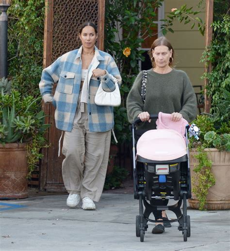 LEONA LEWIS Out with Her Mom and Baby Girl in Studio City 11/09/2022 ...