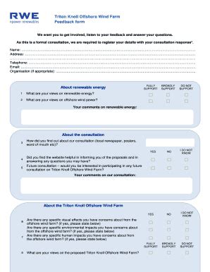 Fillable Online Feedback Form PDF Fax Email Print PdfFiller