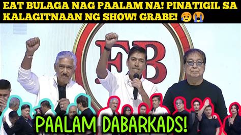 Eat Bulaga Nag Paalam Na Paalam Dabarkads Youtube