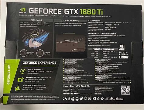 Msi Gtx 1660ti Ventus Xs Oc Edition Timisoara • Olxro