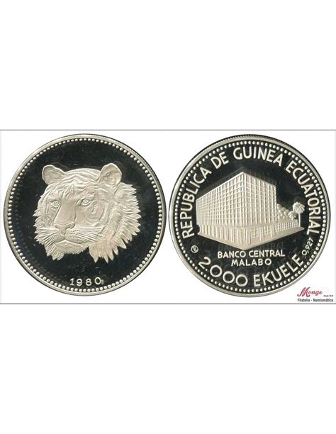 Guinea Ecuatorial Monedas Conmemorativas N Km Proof