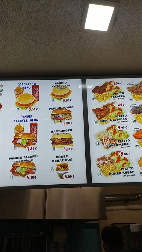 Menu Da Istanbul Turkish Kebap Pizza Grill Ristorante Lecco