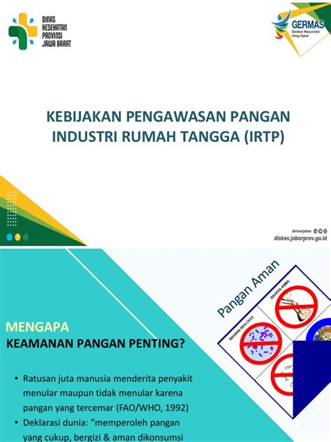 Kebijakan Pengawasan Pangan Industri Rumah Tangga Pdf