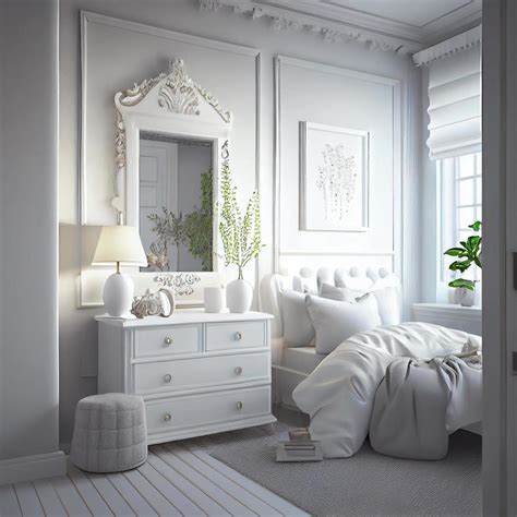 White Minimalist Modern Interior Design. Generative AI 22011941 Stock ...