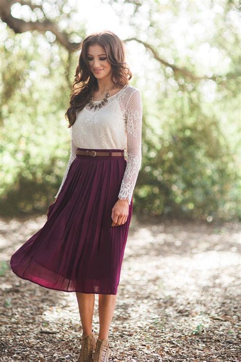 Corinne Burgundy Pleated Midi Skirt Burgundy Midi Skirt Burgundy Skirt Outfit Plus Size