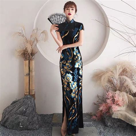 S To 5xl Modern Qipao Traditional Chinese Qipao Dress Cheongsam