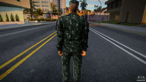 Skin Exercito Brasileiro INFANTARIA 2 Para GTA San Andreas