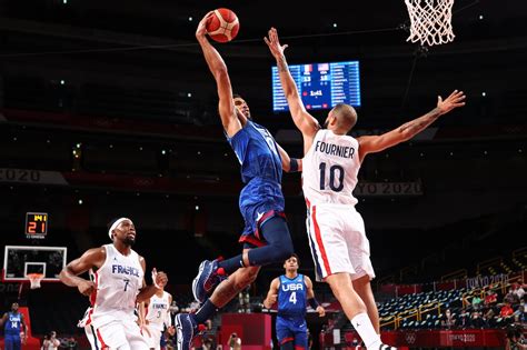 Jeux Olympiques Basket L Quipe De France Terrasse Les Etats Unis D