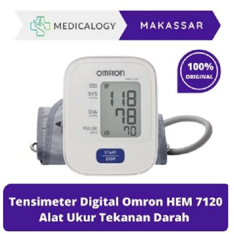 Promo Tensimeter Digital Omron HEM 7120 Alat Ukur Tekanan Darah Diskon