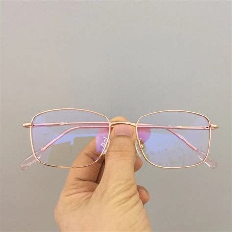 Spring Metal Frame Anti Blue Light Eyeglasses For Unsiex Replaceable