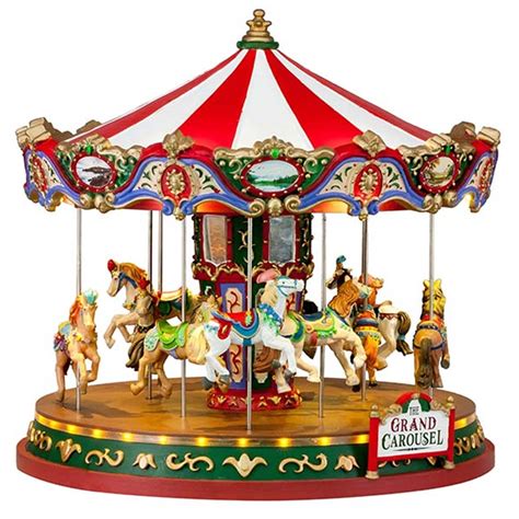 The Grand Carousel Lemax Christmas Villages Christmas Village