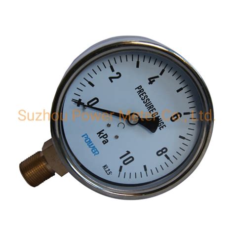 En837 3 0 To 10 Kpa 4inch Low Pressure Gauge Low Pressure Gauge And