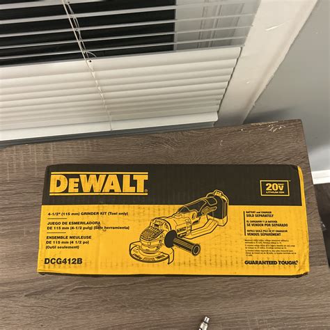 Dewalt In Volt Trigger Switch Cordless Angle Grinder Tool Only