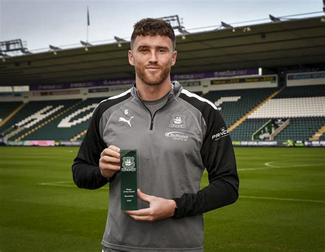 Scarr Wins December Player Of The Month Plymouth Argyle Pafc