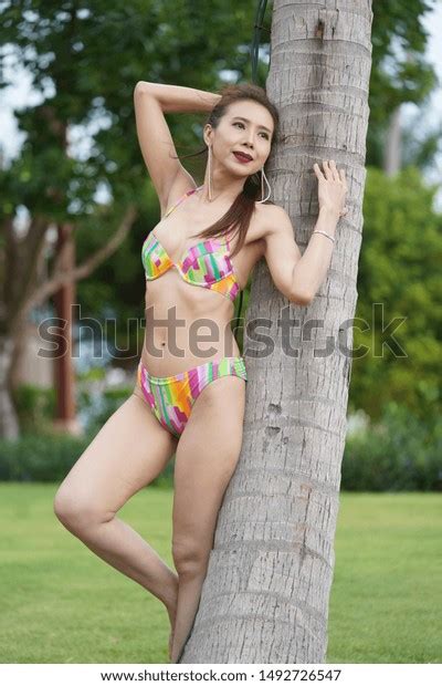 Beautiful Sexy Girl Bikini Dress Portrait Stock Photo Shutterstock