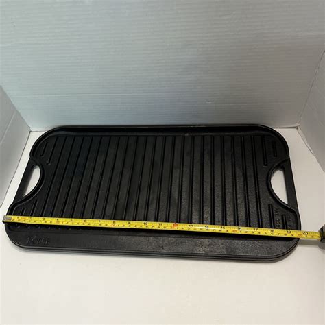 Lodge Pro Grid Cast Iron Reversible Grill Griddle Combo Pg Usa X