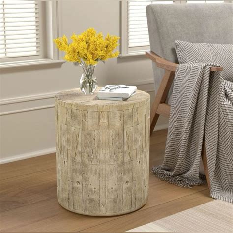 Cosiest Outdoor Side Table Mosaic Mgo Patio End Table Lightweight