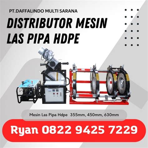 Jual Mesin Las Pipa Hdpe Mm Mesin Sambung Pipa Hdpe Murah