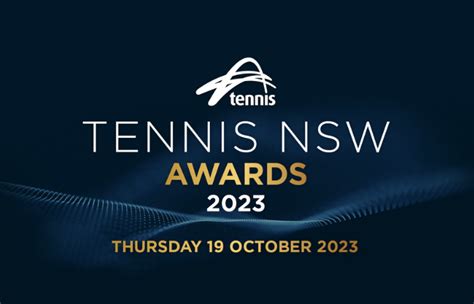 Tennis Nsw Awards Finalists Announced September