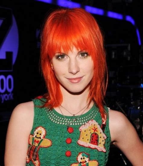 Dreads Orange Eyes Hayley Williams And Orange Hair Image 102390 On