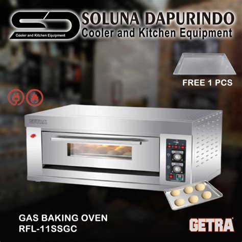 Jual GETRA Gas Baking Oven RFL 11SSGC Pemanggang Roti RFL11SSGC