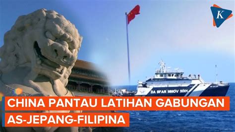 China Pantau Latihan Gabungan AS Jepang Filipina Di Laut China