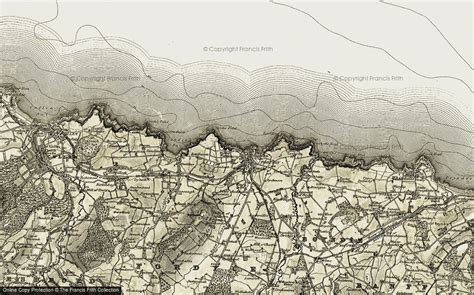 Historic Ordnance Survey Map of Portsoy, 1910