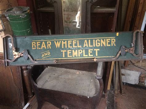 Sold At Auction Vintage Bear Wheel Aligner