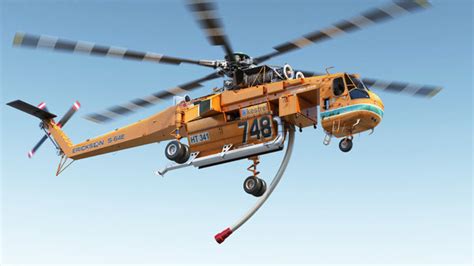 Sikorsky s-64 skycrane firefighting 3D model - TurboSquid 1485134