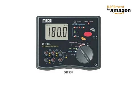 Meco DIT 954 Digital Insulation Tester Amazon Industrial Scientific