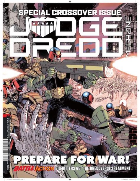 Multiver City One Judge Dredd Megazine 460 Prepare For War