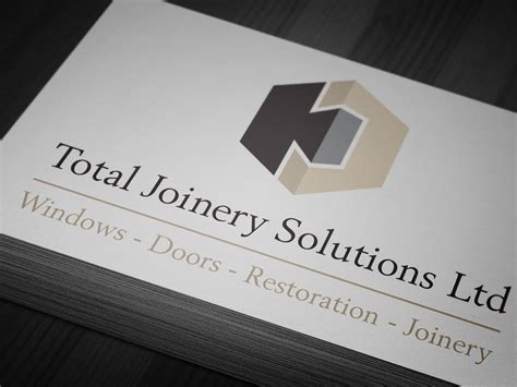 Total Joinery Solutions Logo Design Logo Design Design Projects