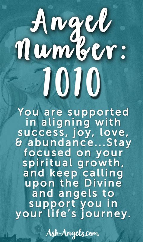 Angel Number 1010 – Learn the 1010 Angel Number Meaning | Angel number meanings, Numerology ...