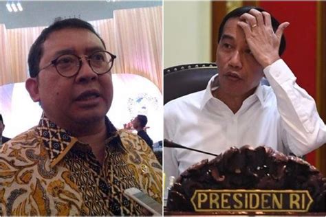 Gara Gara Keputusan Jokowi Yang Ini Fadli Zon Sebut Rakyat Indonesia