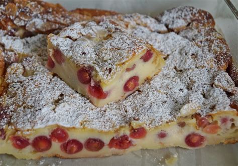 Clafoutis z dzikimi czereśniami DoradcaSmaku pl