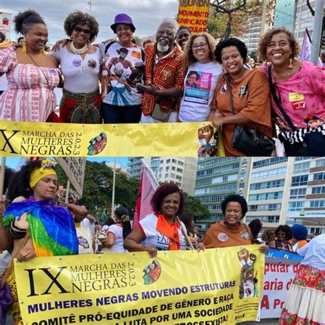 9ª Marcha das Mulheres Negras em Copacabana ASFOC