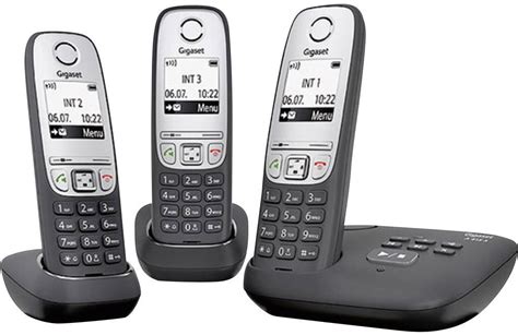 Panasonic KX TG6823 Trio DECT GAP Cordless Analogue Answerphone Hands