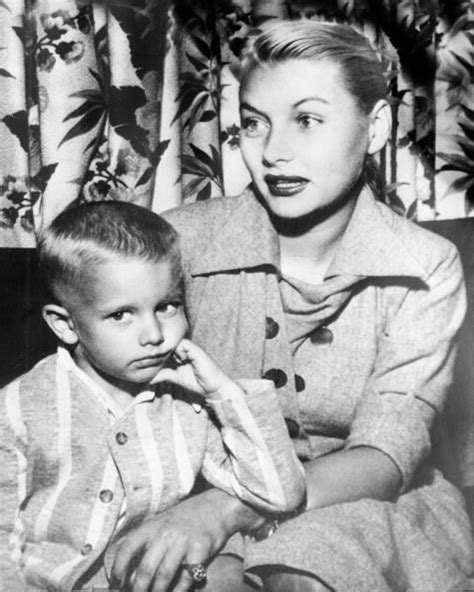 Barbara Payton And Son John Actor Franchot Tone Pinterest Sons