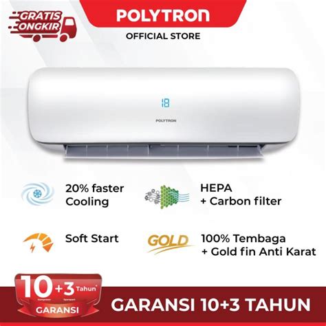 Polytron Ac 2 Pk Neuva Ice Pac 18vz Unit Only Lazada Indonesia