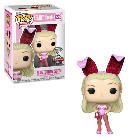 Funko Pop Movies Legally Blonde Elle Bunny Suit Diamond