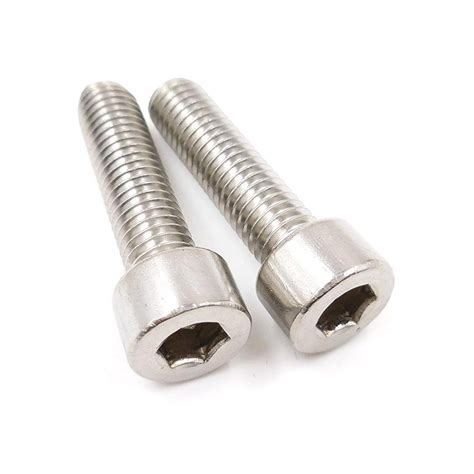 Stainless Steel Din912 Hexagon Socket Cap Screw Full Thread China Hex Socket Cap Screw And Hex