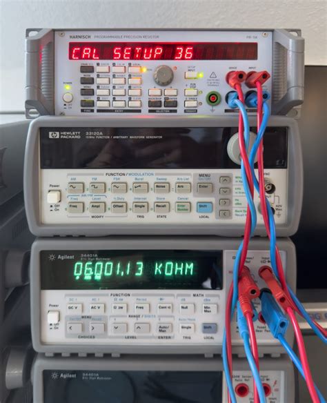 Progammable Decade Resistor: Calibration results – Sebastian Harnisch