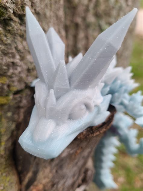 Baby Crystal Dragon 3d Printed Etsy Canada