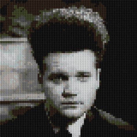 Eraserhead Henry Spencer Jack Nance portrait counted Cross | Etsy