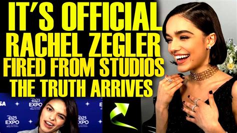 It S Official Rachel Zegler Fired By Studios Disney The True Story