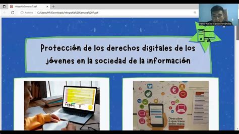 Protección De Los Derechos Digitales De Los Jóvenes En La Sociedad De