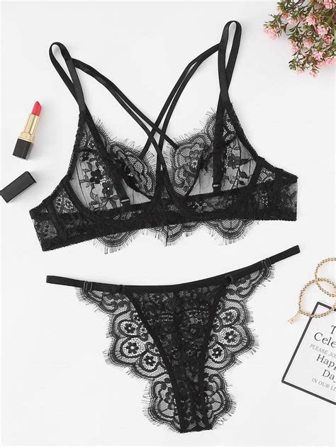 Eyelash Lace Lingerie Set Artofit